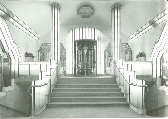 Strand Palace Hotel Foyer 1930 - 31