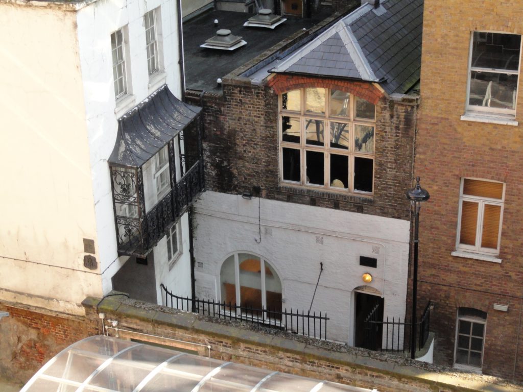 The Old Watch House and Roman Bath in Strand Lane, by Michael Trapp