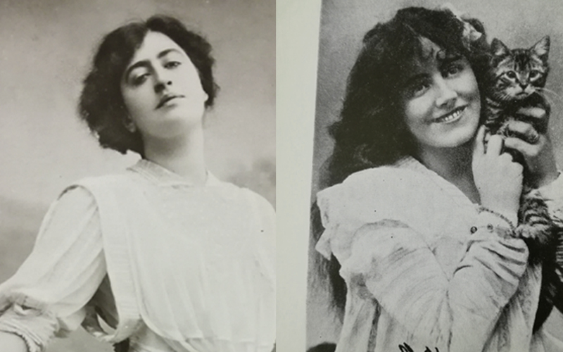 Constance Collier and Ellaline Terriss