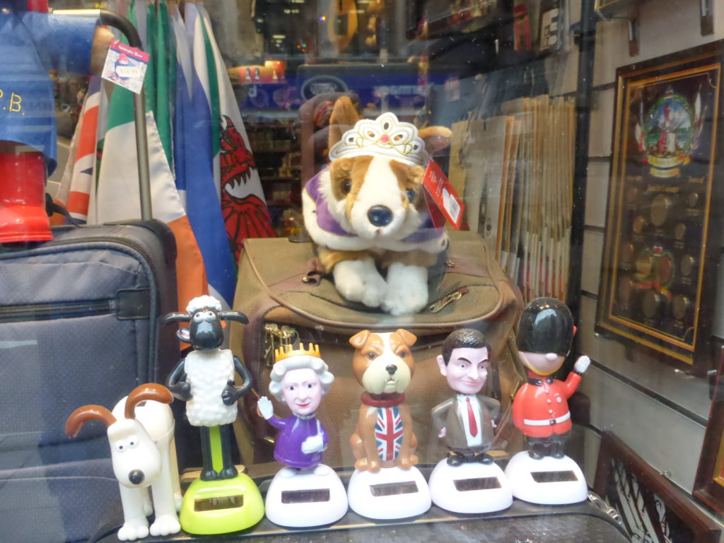 A Strand shop window A Strand shop window
