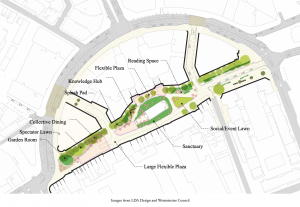 Map design for Aldwych