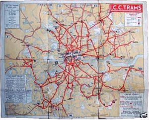 Map of the LCC Tram routes via CityMetric