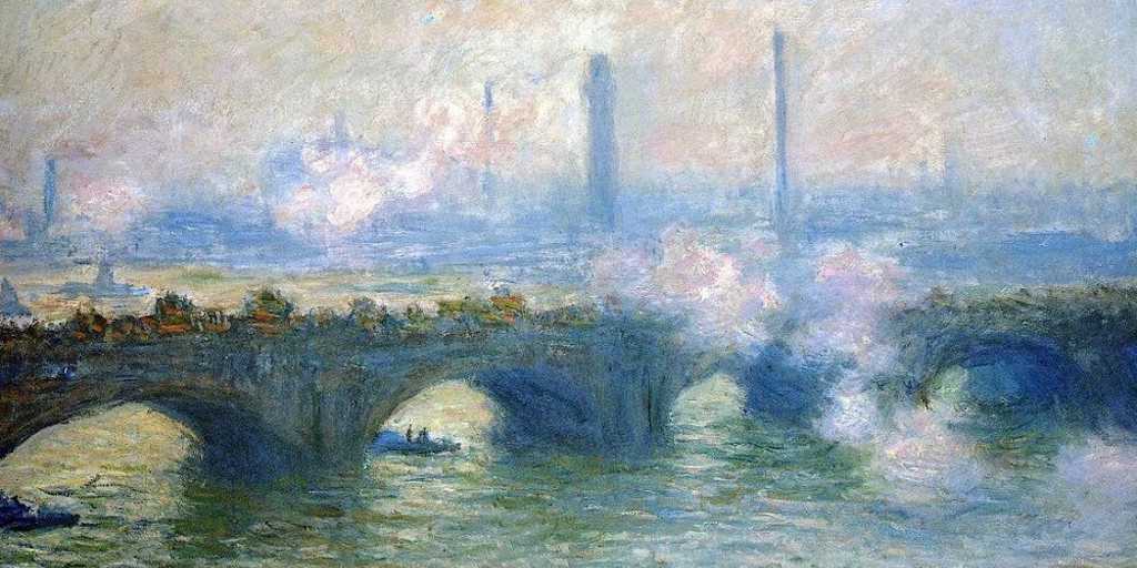 Monet Waterloo Bridge