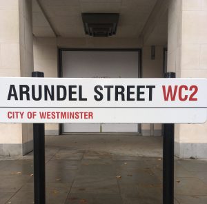 Arundel Street remains today.