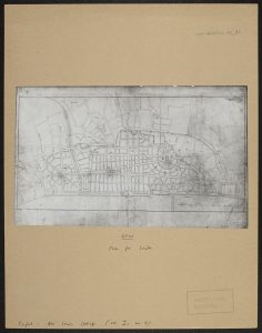 Sir Christopher Wren’s plan of London. CON_B04591_F005_016. The Courtauld Institute of Art. CC-BY-NC.