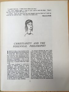 Maureen Duffy, 'That's How It Was', Lucifer, June 1955, pages 3-5. Held at the King's College London Archives, K/SER1/63.