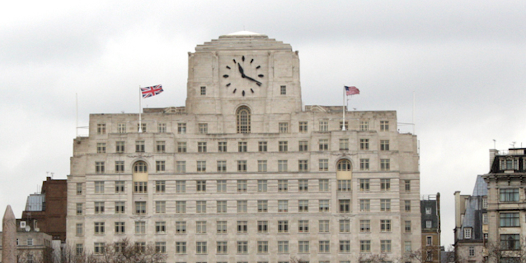 Shell-Mex_HQ_London Shell Mex House, Public Domain image uploaded by Wikipedia user Mahlum.