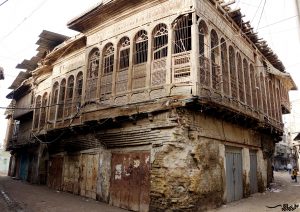 The ruins of an old Baghdadi house in the Torah Neighborhood, photo taken in 2017 by Mouayad Sary.