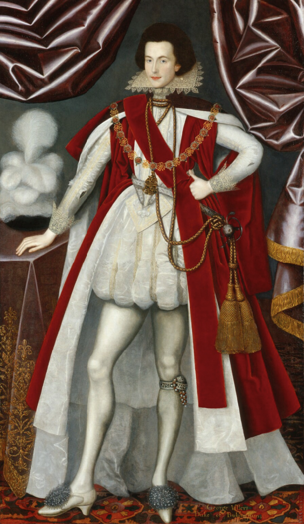 Anonymous portrait of George Villiers, National Portrait Gallery.