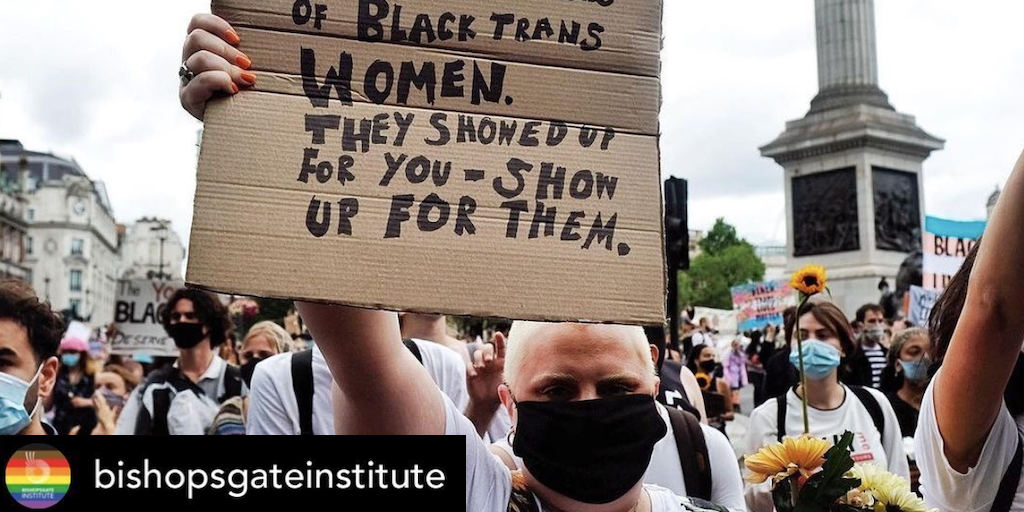 Bishopsgate Institute Angela Christofilou feature Photograph by Angela Christofilou (@protests_photos on Instagram) whose archive is held at the Bishopsgate Institute.