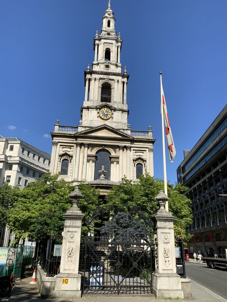 St Mary le strand front Credit: Tristan Tetteroo