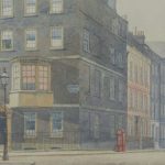 Norfolk Street and Howard Street, by John Crowther (1837-1902) via Collage, London Picture Archive.